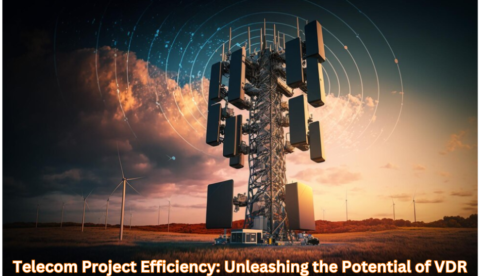 "Visualizing the synergy: Unleashing the potential of VDR in telecom project efficiency."