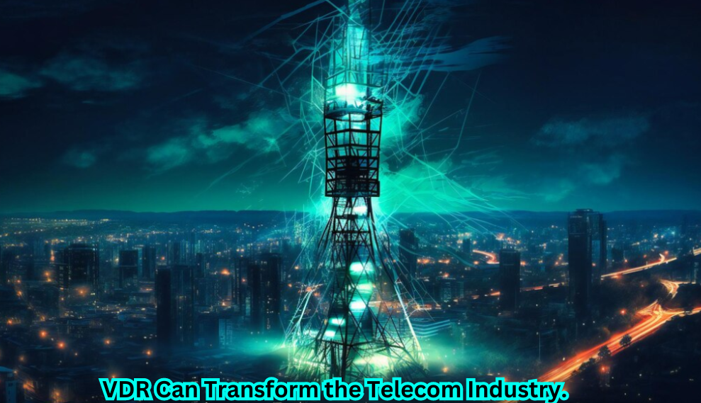 "Virtual Data Room technology illustrating its transformative impact on the telecom industry."
